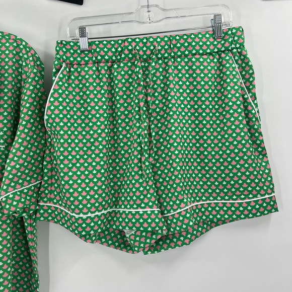 Ivy storehouse pajama set with satin hat size medium new with packaging - Picture 13 of 16